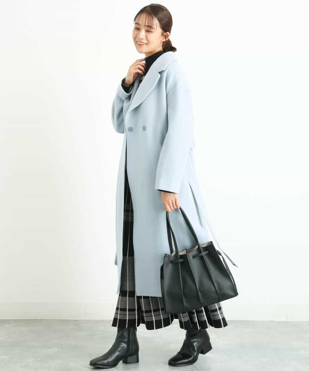 美品 完売品 OHOTORO vincent coat ロングチェスターコート