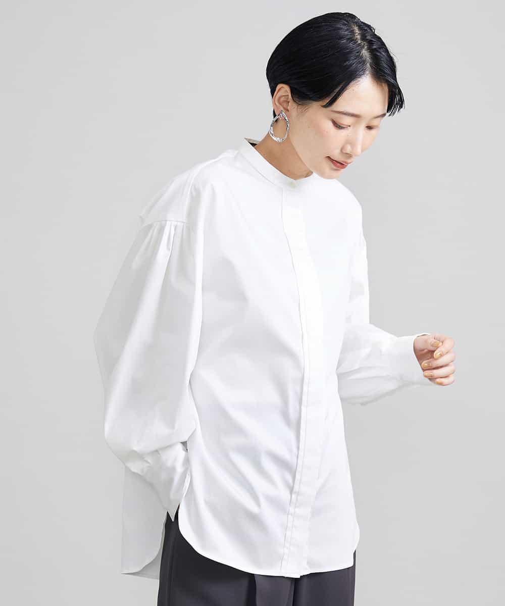 DeuxiemeVolume Sleeve Shirt    ホワイト