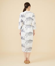 GBEJV19600 Sybilla(シビラ) タウンスケープ刺繍ドレス ホワイト