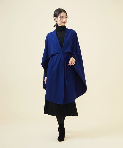 GBJAB14600 Sybilla 【WINTER BLUE】ケープ付きジレ