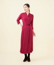 GBPAB13700 Sybilla(シビラ) 【SMART DRESS】ラップジャージードレス ピンク