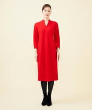 GBPAB14700 Sybilla(シビラ) 【SMART DRESS】切り替えフォルムドレス レッド