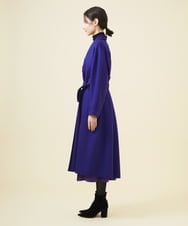 GBUVB02120 Sybilla(シビラ) 【WINTER BLUE】ショールカラーリバーコート ブルー