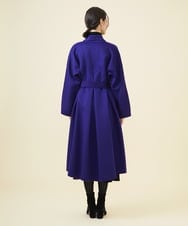 GBUVB02120 Sybilla(シビラ) 【WINTER BLUE】ショールカラーリバーコート ブルー