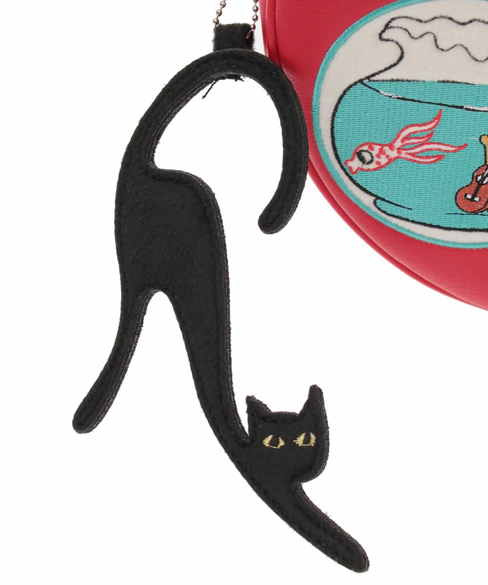 再入荷‼︎黒猫ちゃんのドットイヤリング