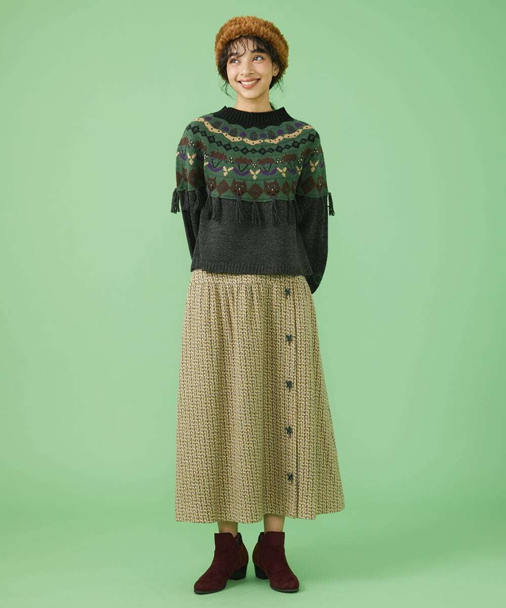 Punto ドビースカート(ロング・マキシ丈スカート) | Jocomomola