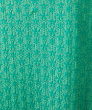 GJPHV31240 Jocomomola(ホコモモラ) Floracion フラワージャカードノースリーブワンピース グリーン