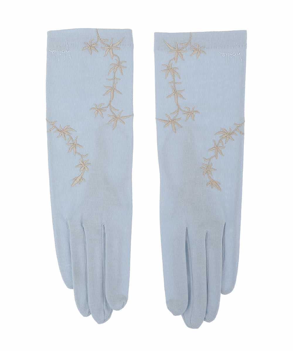 日本製/接触冷感】UVカットフラワー刺繍グローブ(手袋) | Sybilla(シビラ)｜イトキンオンラインストア