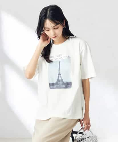 K2KGA34034  【コットン100％】フォトプリントTシャツ