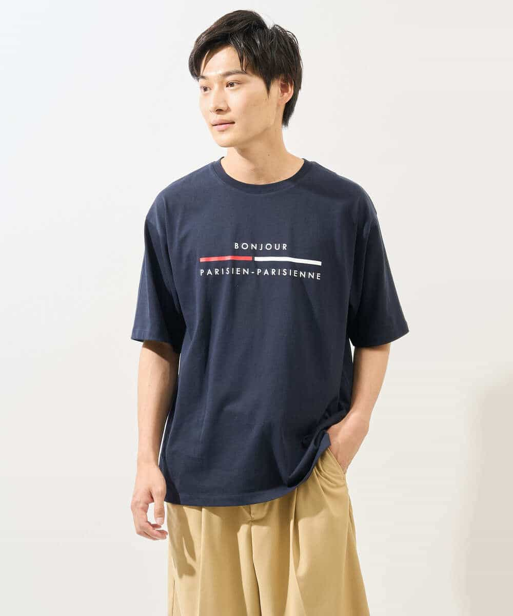 K2KHV83029 a.v.v(アー・ヴェ・ヴェ) ユニセックスアソートロゴTシャツ ホワイト