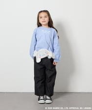 KG5EA01044 a.v.v KIDS(アー・ヴェ・ヴェ) [KIDS]【ポチャッコ＆シナモロール】お顔ミニショルダーバッグ グリーン