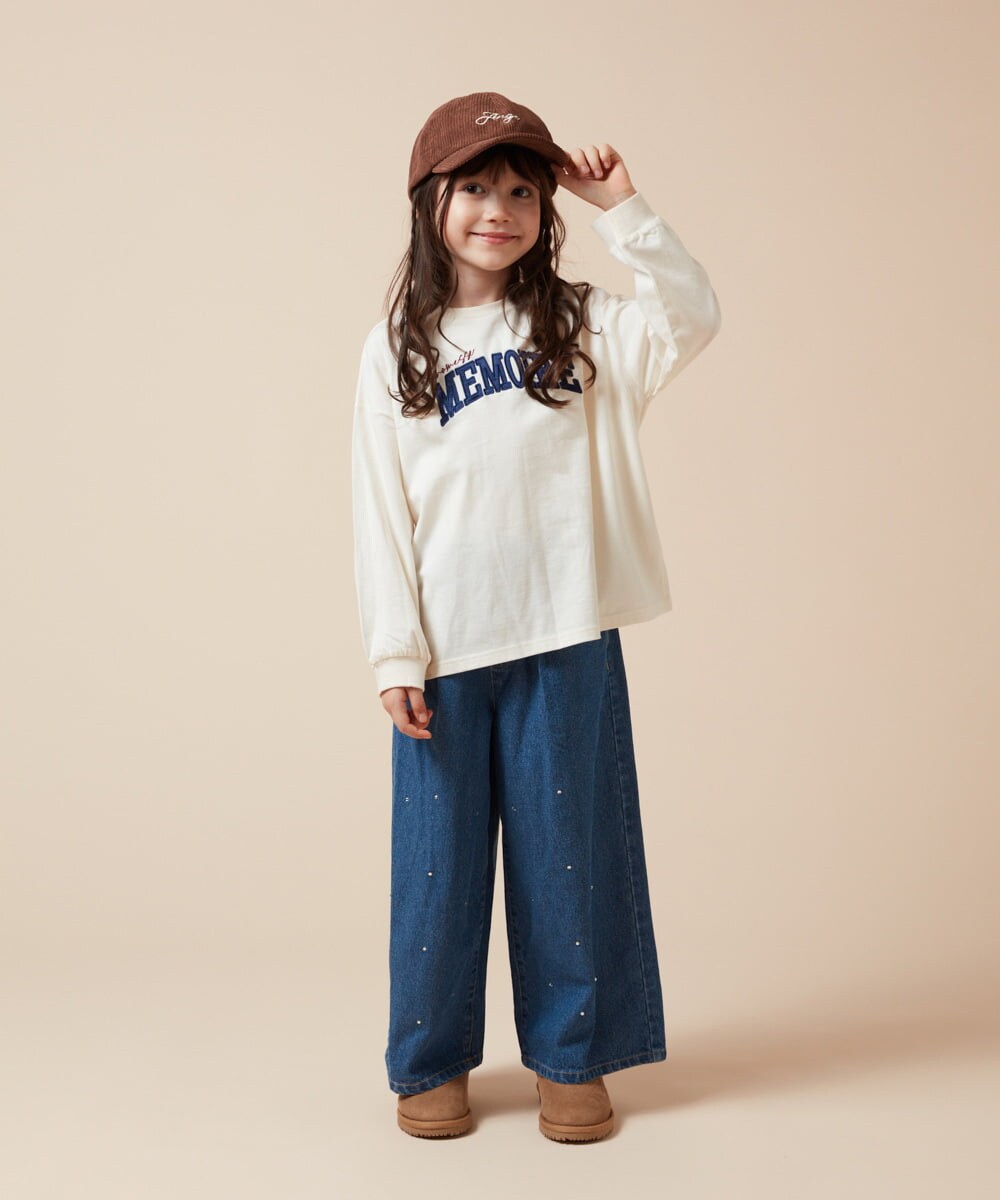 KG7AA03024 a.v.v KIDS(アー・ヴェ・ヴェ) [KIDS]コーデュロイキャップ アイボリー