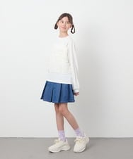 KGLTA02014 a.v.v KIDS(アー・ヴェ・ヴェ) [KIDS]3足セットソックス グリーン