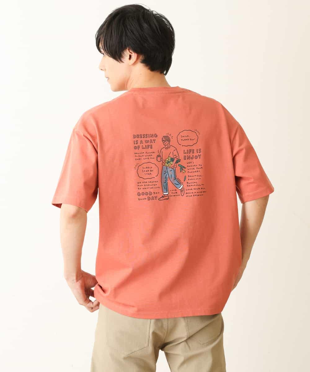 コラボ イラストレーターコラボプリントワイドシルエットカットソー カットソー Tシャツ A V V Men アー ヴェ ヴェ イトキンオンラインストア