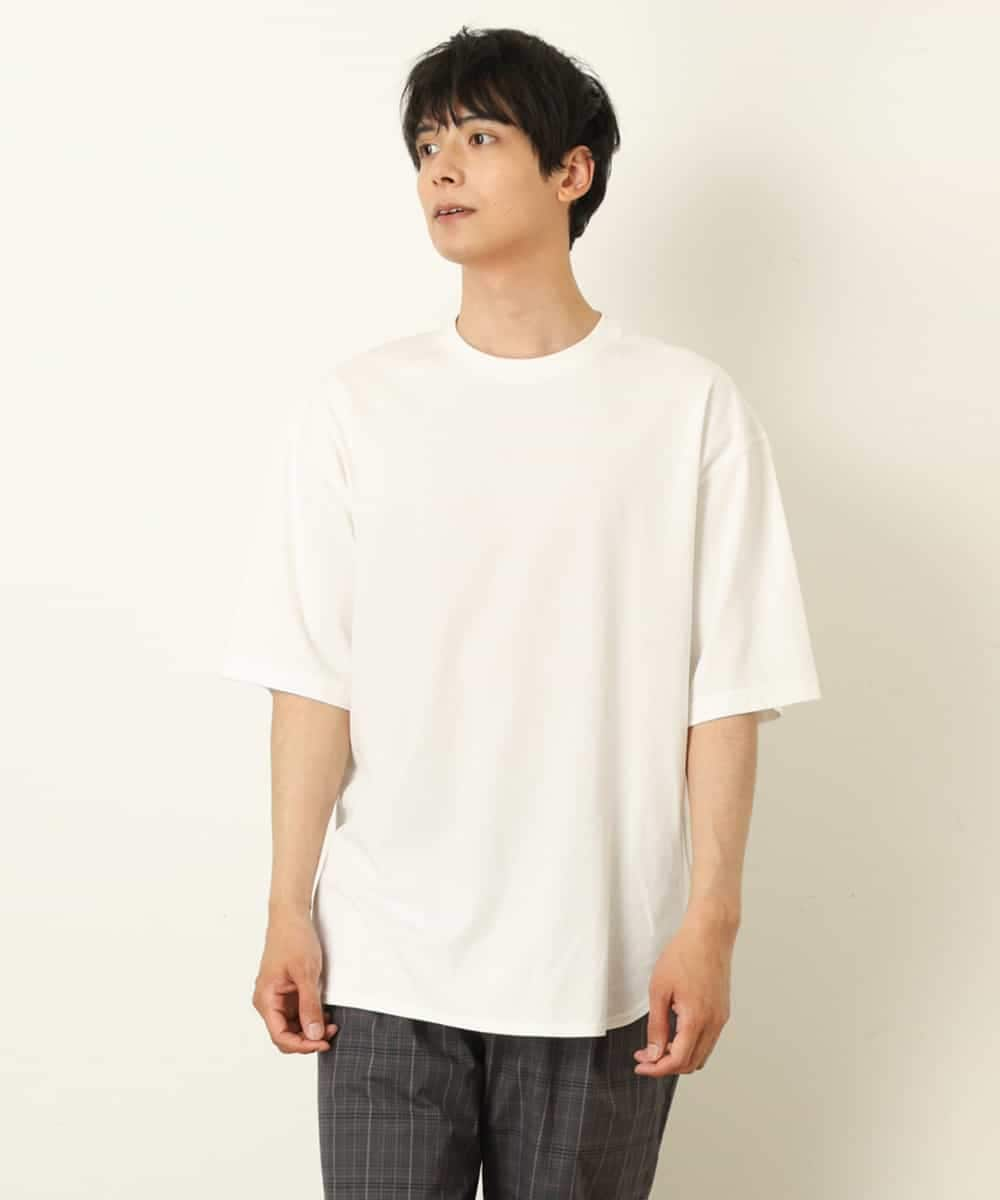 KHKHP34054 a.v.v MEN(アー・ヴェ・ヴェ) 【2SET/S-XXL】ライトダンボールベストレイヤードカットソー グリーン