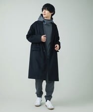 KHKLP40059 a.v.v MEN(アー・ヴェ・ヴェ) 【S-XXL】フクレジャカードボリュームパーカー ダークグレー