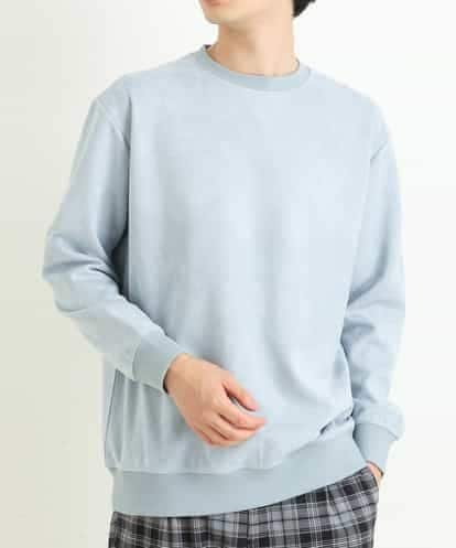 KHKLP46044 a.v.v MEN 【ユニセックス/S-XXL】フェイクスエードワイドシルエットプルオーバー