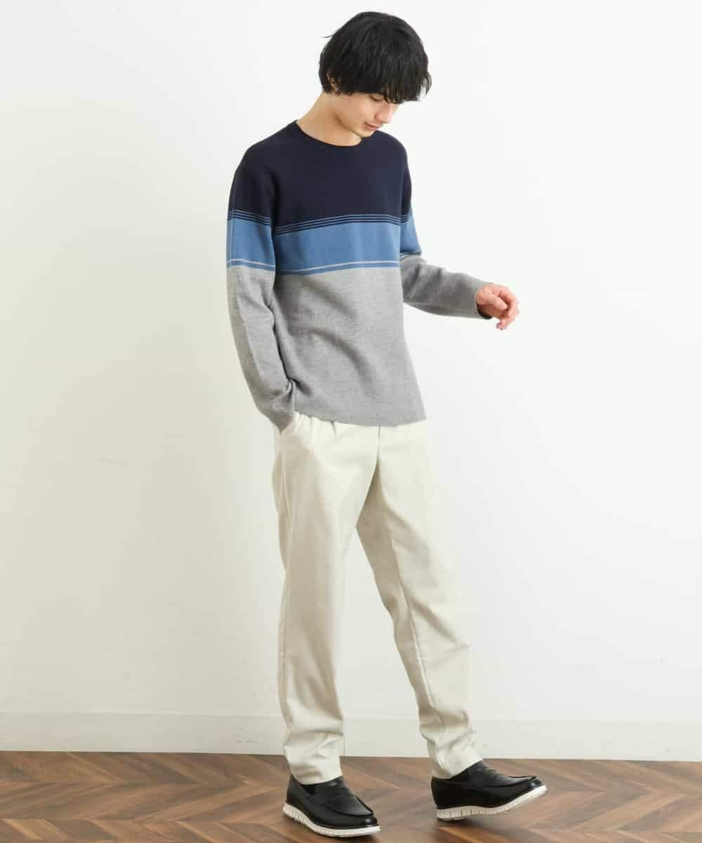 KHLLP33054 a.v.v MEN(アー・ヴェ・ヴェ) 【S-XXL】起毛アーバンタックパンツ モカ