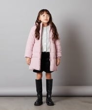 KJCLU60044 a.v.v KIDS(アー・ヴェ・ヴェ) [160]ふわふわシャギーカーディガン アイボリー