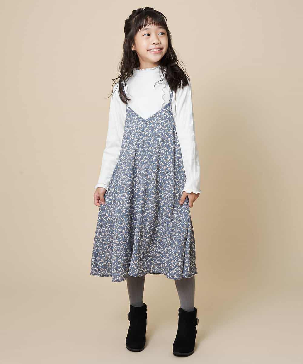 GAP 花柄 スカート ネイビー 130 女の子 - スカート