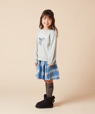 KJHAB44034 a.v.v KIDS(アー・ヴェ・ヴェ) [140-150]フレアスカート ブルー