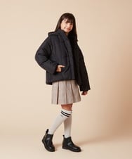 KJJAB02079 a.v.v KIDS(アー・ヴェ・ヴェ) [140-150]中綿ショートアウター ライトブルー