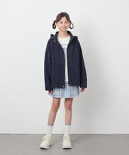 KJJEA21054 a.v.v KIDS(アー・ヴェ・ヴェ) [100-130]洗えるバックタックブルゾン グリーン