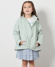 KJJEA21054 a.v.v KIDS(アー・ヴェ・ヴェ) [100-130]洗えるバックタックブルゾン グリーン