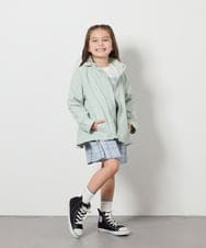 KJJEA21054 a.v.v KIDS(アー・ヴェ・ヴェ) [100-130]洗えるバックタックブルゾン グリーン