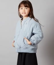 140-150]【ニコ☆プチ12月号掲載商品】【2WAY】リバーシブルブルゾン