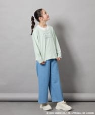 KJKEC82044 a.v.v KIDS(アー・ヴェ・ヴェ) [160]【ポチャッコ】レイヤード風ロンT グリーン