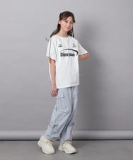 KJKFB41034 a.v.v KIDS(アー・ヴェ・ヴェ) [140-150]レースキリカエゲーミングＴシャツ ブルー