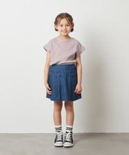 KJKGT09024 a.v.v KIDS(アー・ヴェ・ヴェ) [140-150]バックリボンカットソー ミント