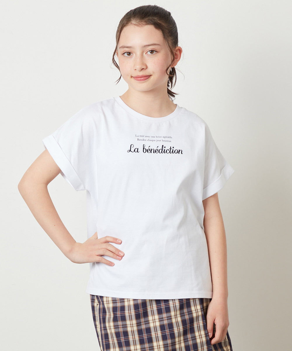 160]アソートロゴプリントTシャツ(カットソー・Tシャツ) KIDS(アー・ヴェ・ヴェ)｜イトキンオンラインストア