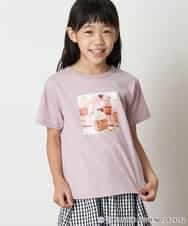 KJKHM82024 a.v.v KIDS(アー・ヴェ・ヴェ) [100-130]【数量限定】サンリオコラボTシャツ[WEB限定サイズ] ピンク（マイメロディ）