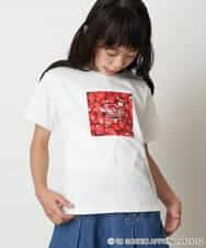 KJKHM82024 a.v.v KIDS(アー・ヴェ・ヴェ) [100-130]【数量限定】サンリオコラボTシャツ[WEB限定サイズ] ライトブルー（ポムポムプリン）