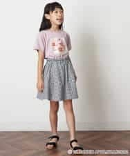 KJKHM82024 a.v.v KIDS(アー・ヴェ・ヴェ) [100-130]【数量限定】サンリオコラボTシャツ[WEB限定サイズ] ライトブルー（ポムポムプリン）