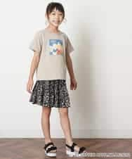 KJKHM82024 a.v.v KIDS(アー・ヴェ・ヴェ) [100-130]【数量限定】サンリオコラボTシャツ[WEB限定サイズ] ライトブルー（ポムポムプリン）