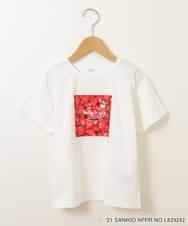 KJKHM82024 a.v.v KIDS(アー・ヴェ・ヴェ) [100-130]【数量限定】サンリオコラボTシャツ[WEB限定サイズ] ライトブルー（ポムポムプリン）