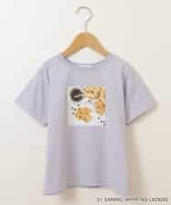 KJKHO82034 a.v.v KIDS(アー・ヴェ・ヴェ) [160]【数量限定】サンリオコラボTシャツ[WEB限定サイズ] ライトブルー（ポムポムプリン）