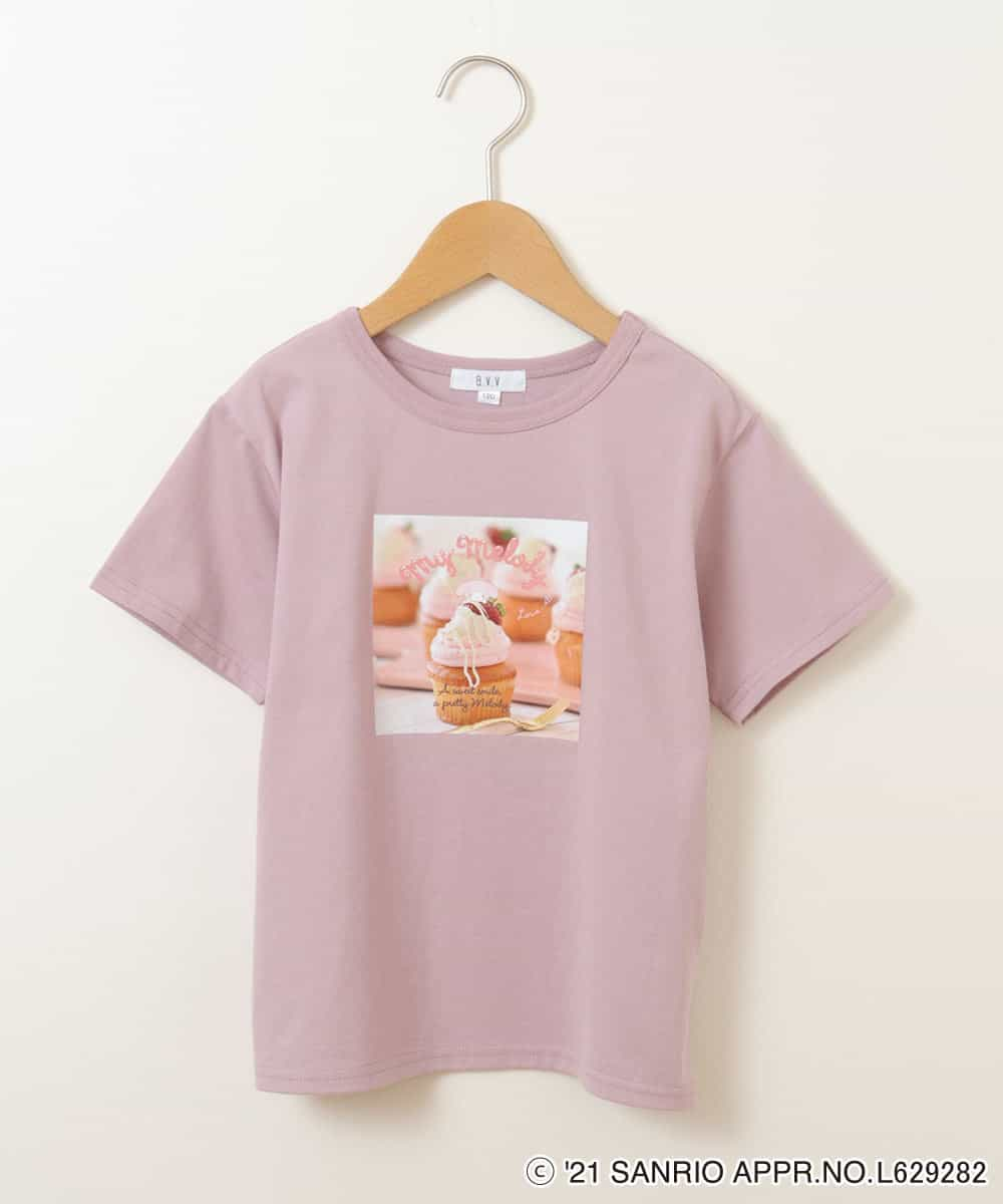 KJKHO82034 a.v.v KIDS(アー・ヴェ・ヴェ) [160]【数量限定】サンリオコラボTシャツ[WEB限定サイズ] ライトブルー（ポムポムプリン）