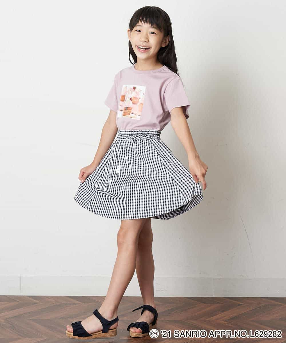 KJKHO82034 a.v.v KIDS(アー・ヴェ・ヴェ) [160]【数量限定】サンリオコラボTシャツ[WEB限定サイズ] ライトブルー（ポムポムプリン）