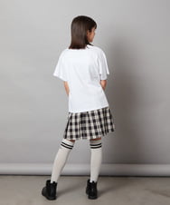 KJKHW26024 a.v.v KIDS(アー・ヴェ・ヴェ) [140-150]【接触冷感】アソートアートゆるＴシャツ ホワイト