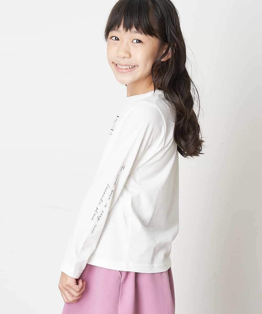 KJKJN20024 a.v.v KIDS(アー・ヴェ・ヴェ) [140-150]【毛玉になりにくい】アソートプリントTシャツ ネイビー