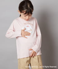 KJKJV80029 a.v.v KIDS(アー・ヴェ・ヴェ) [100-140]【すみっコぐらし】リバーシブルスパンコール長袖Ｔシャツ アイボリー