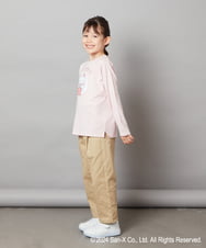 KJKJV80029 a.v.v KIDS(アー・ヴェ・ヴェ) [100-140]【すみっコぐらし】リバーシブルスパンコール長袖Ｔシャツ アイボリー