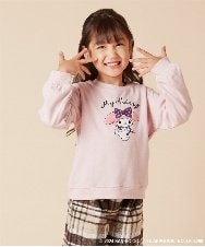 KJKKV80029 a.v.v KIDS(アー・ヴェ・ヴェ) [100-140]【マイメロディ】エンジェルトレーナー ピンク