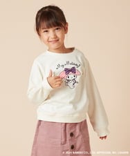 KJKKV80029 a.v.v KIDS(アー・ヴェ・ヴェ) [100-140]【マイメロディ】エンジェルトレーナー ピンク