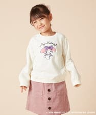 KJKKV80029 a.v.v KIDS(アー・ヴェ・ヴェ) [100-140]【マイメロディ】エンジェルトレーナー ピンク