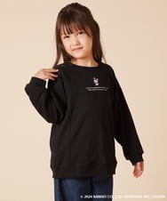 KJKKW82034 a.v.v KIDS(アー・ヴェ・ヴェ) [140-150]【クロミ】プルオーバー ブラック